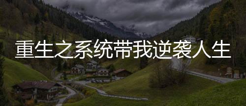 重生之系统带我逆袭人生